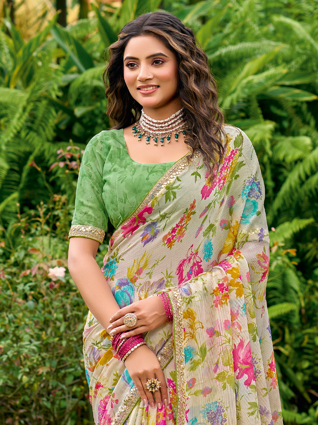 simple saree image 
