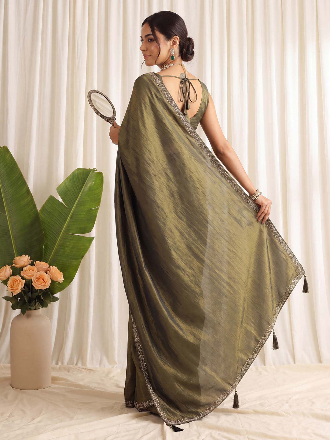 Reception wear saree
Festive Wear saree