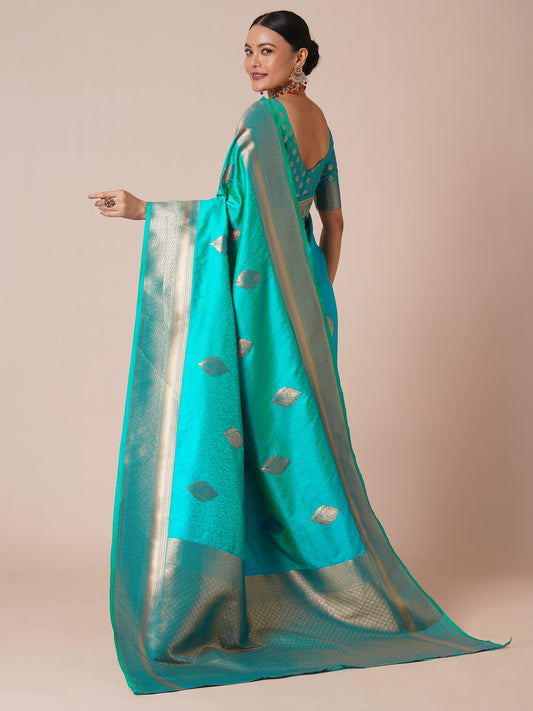 Silk Saree with Zari Weave