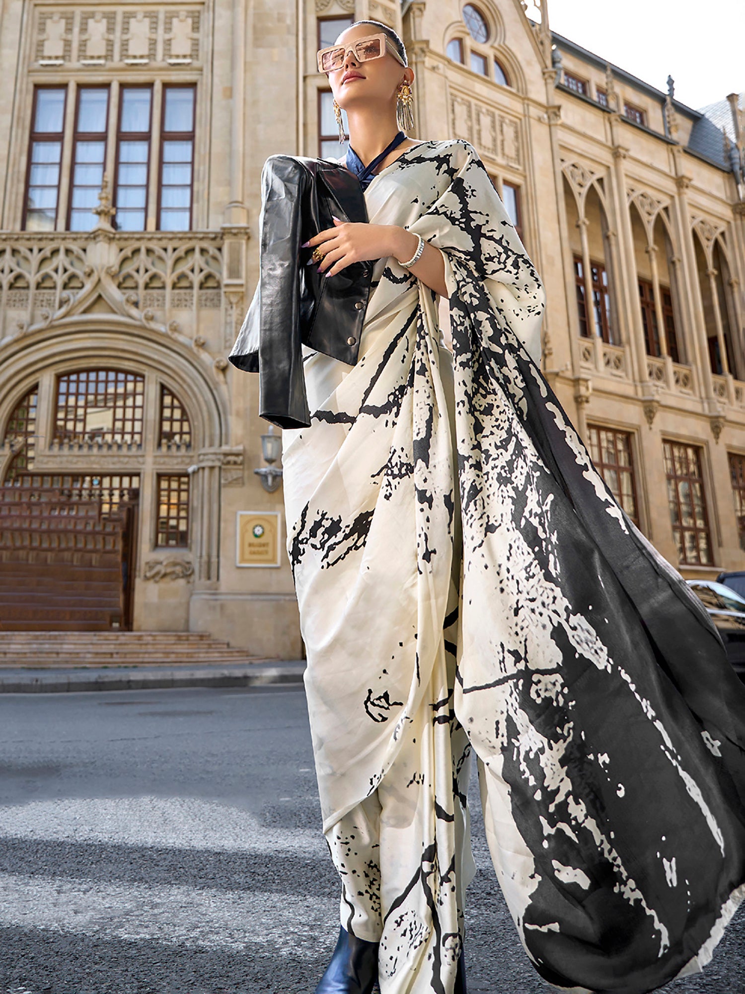 Printed Saree