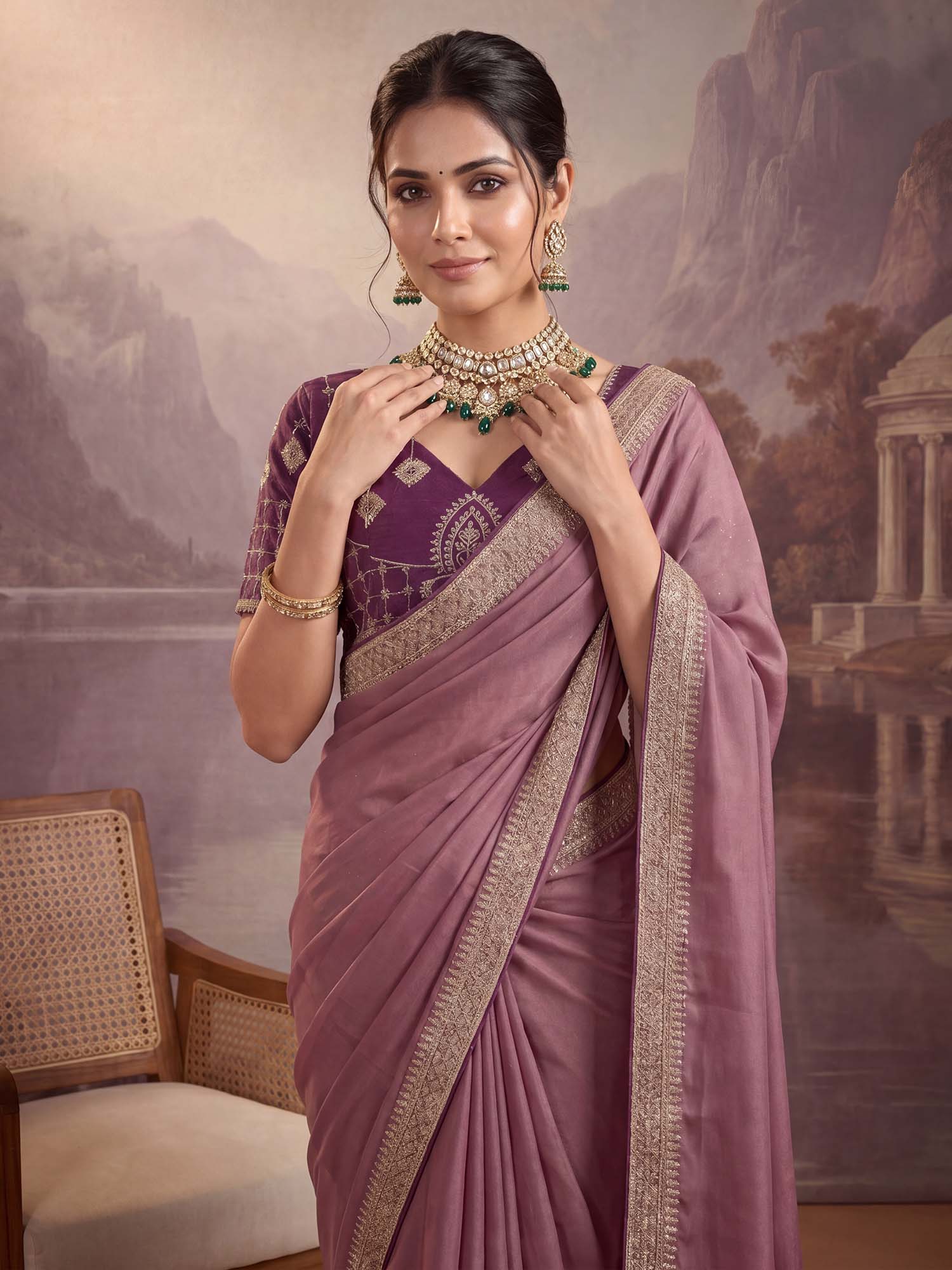 Family Gatherings noraml saree
normal saree collection
Reception wear saree