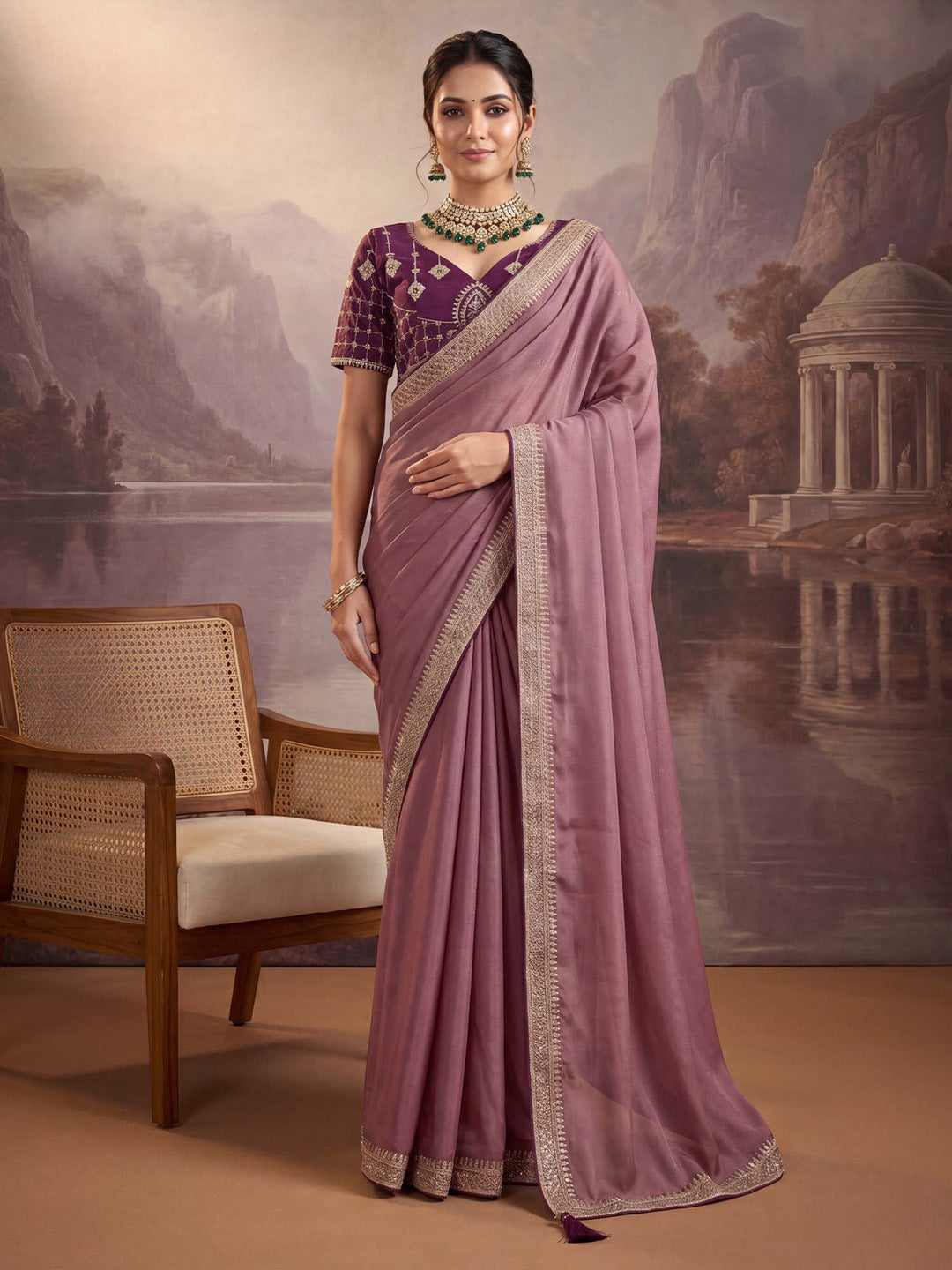 pink colour saree collection 
georgette saree collection
trending saree collection