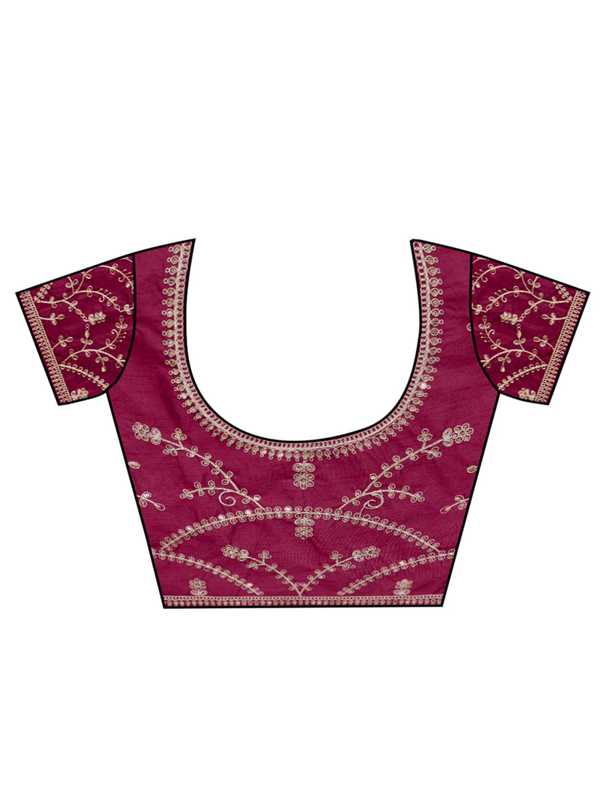 embellished blouse saree collection