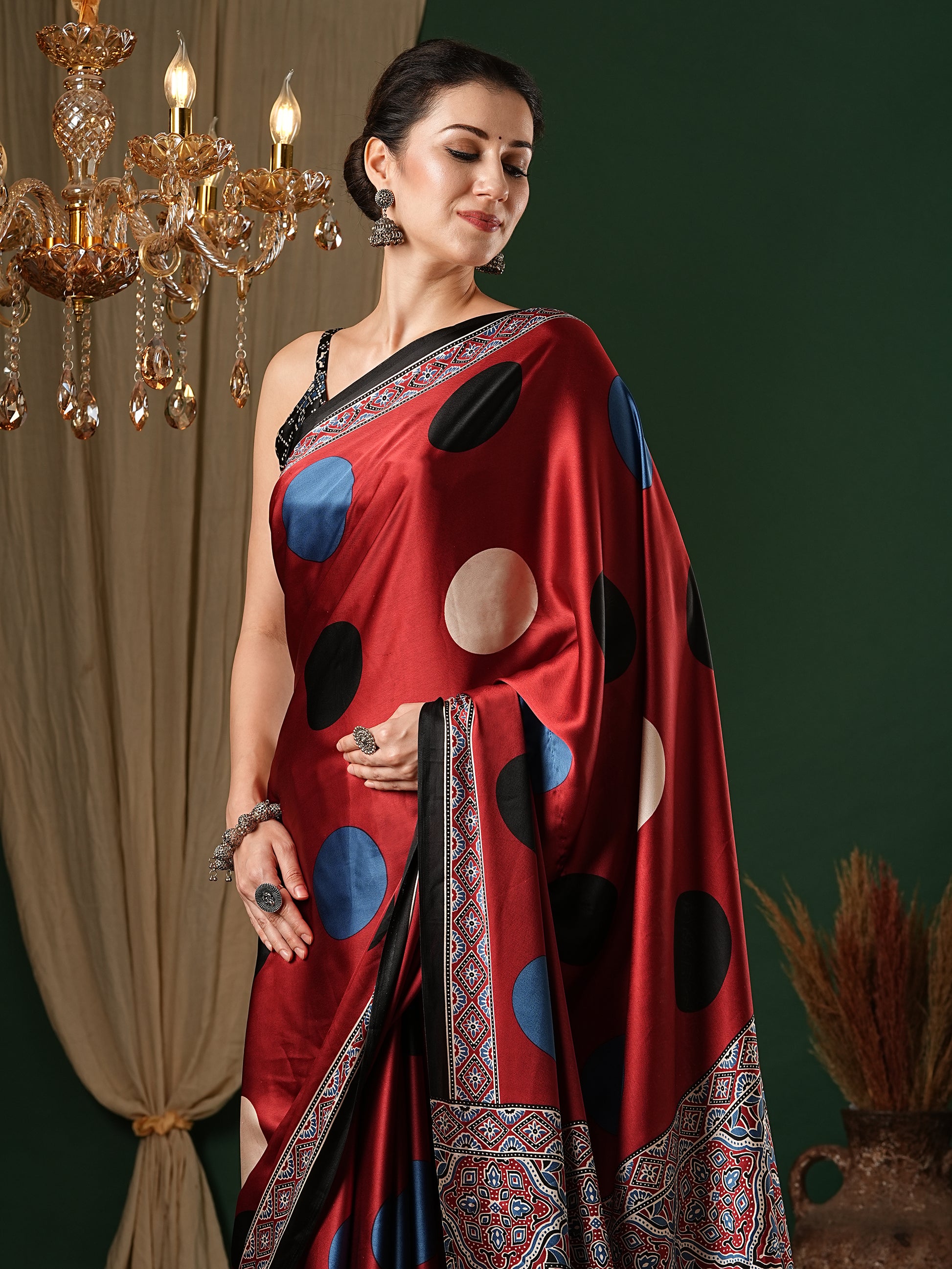 Block Print Saree