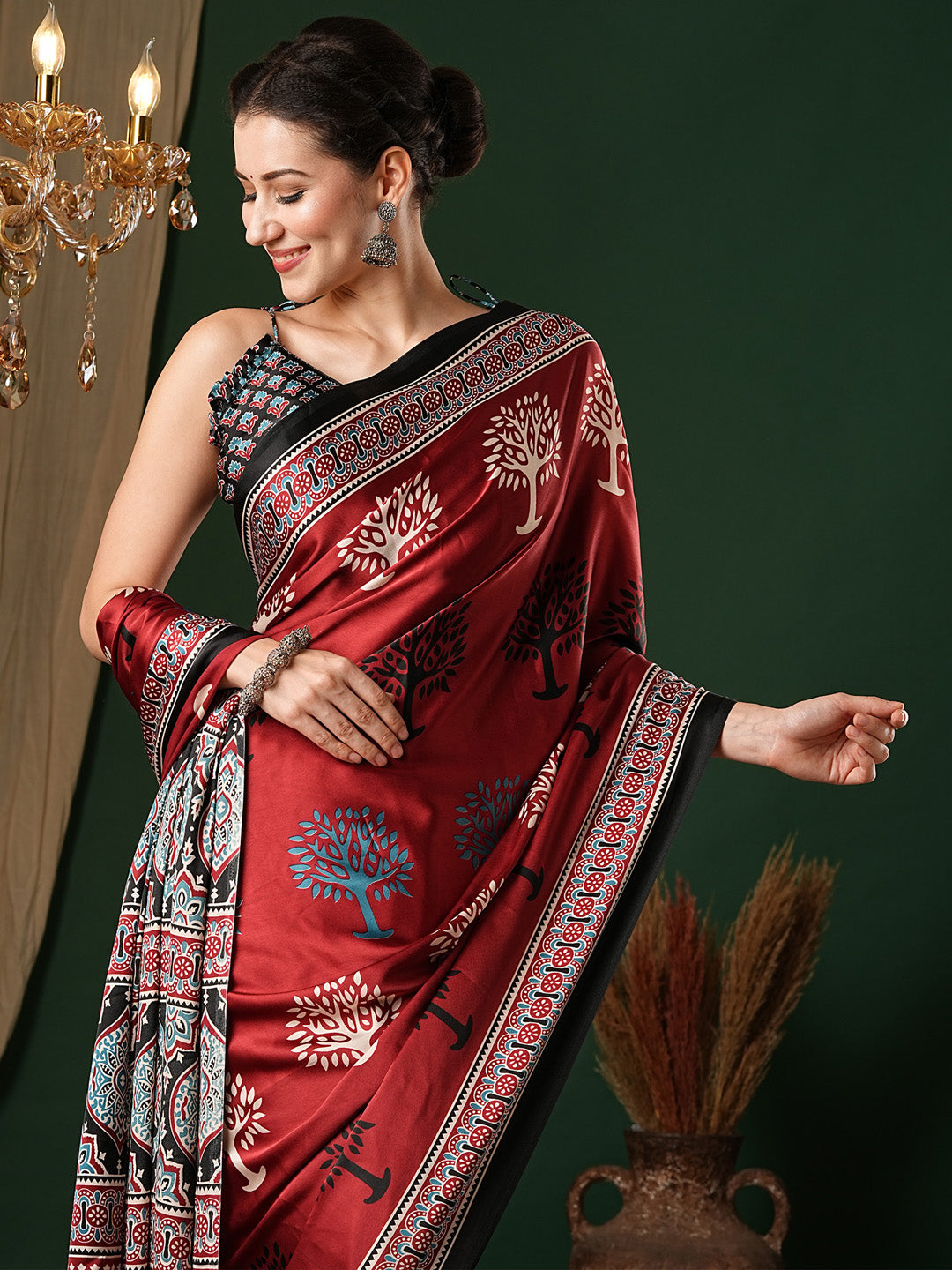 Block Printed Saree