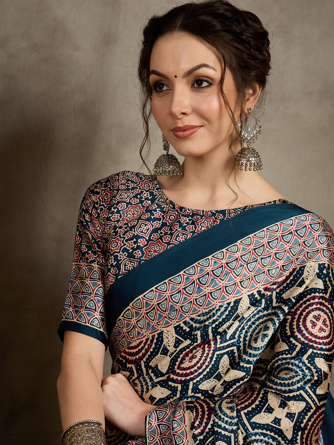 Block Printed Saree