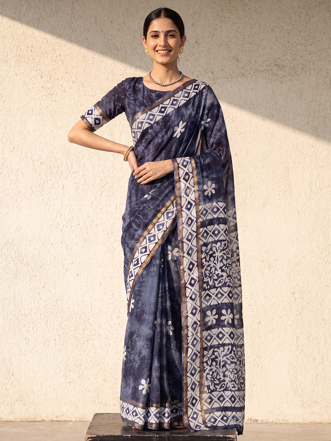 best trending saree
floral print saree
cotton saree collection