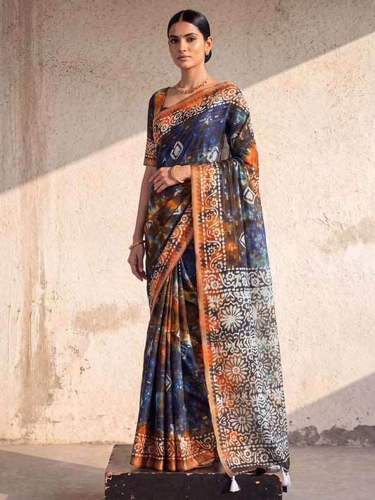 block  print saree collection
family get to gether saree
normal saree to wear
