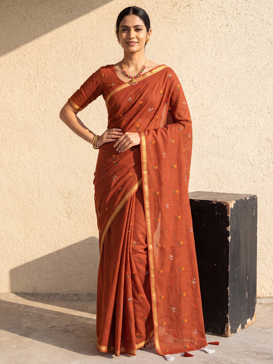 BROWN SAREE COLLECTION
COTTON SAREE COLLECTION
DAILY WEAR SAREE