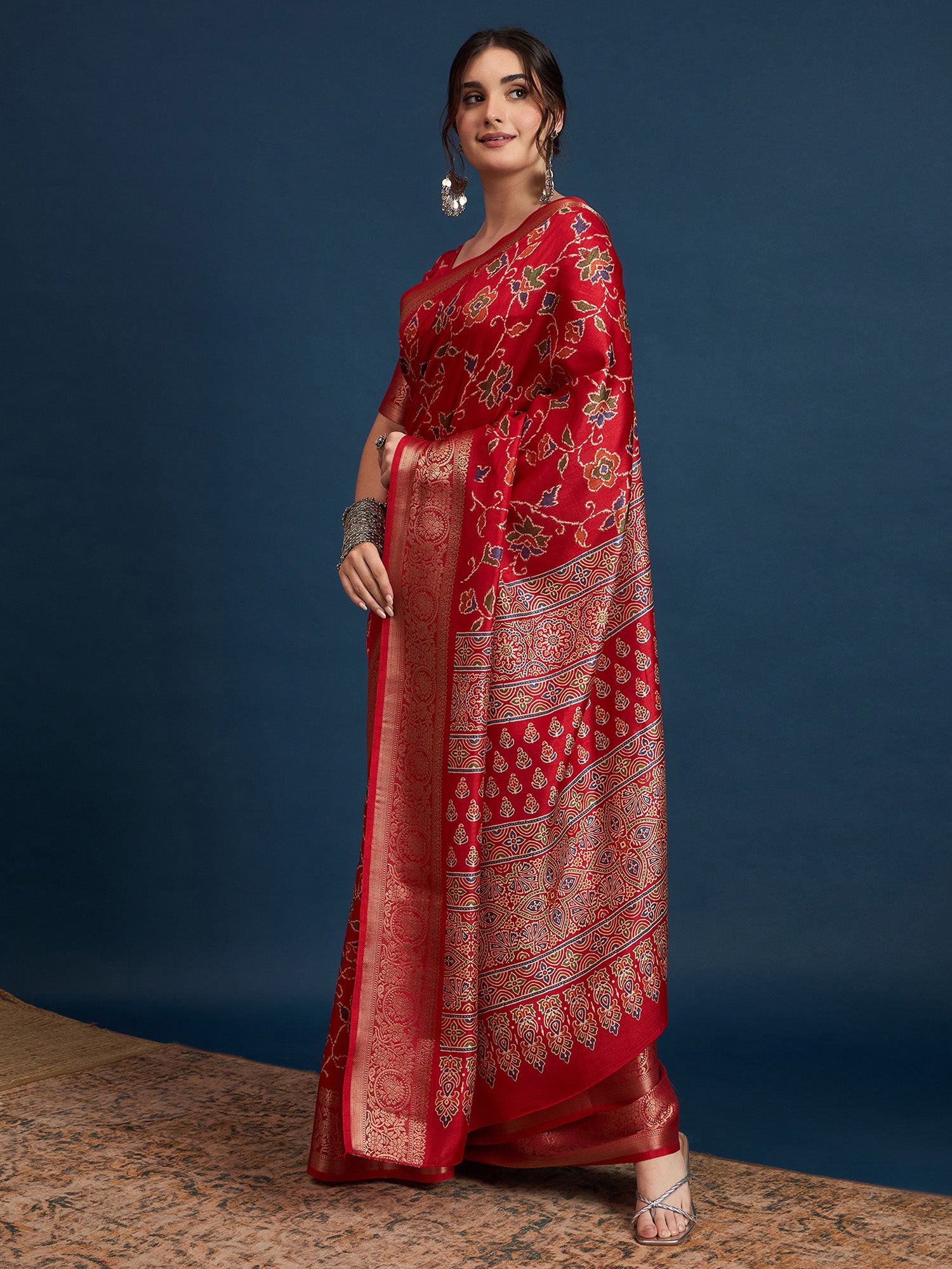 banarasi saree for wedding reception