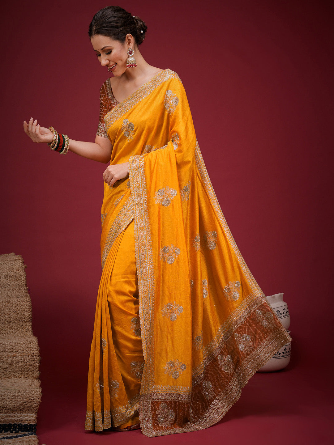 best trending saree collection.
trendy sarees collection
gift to mom 