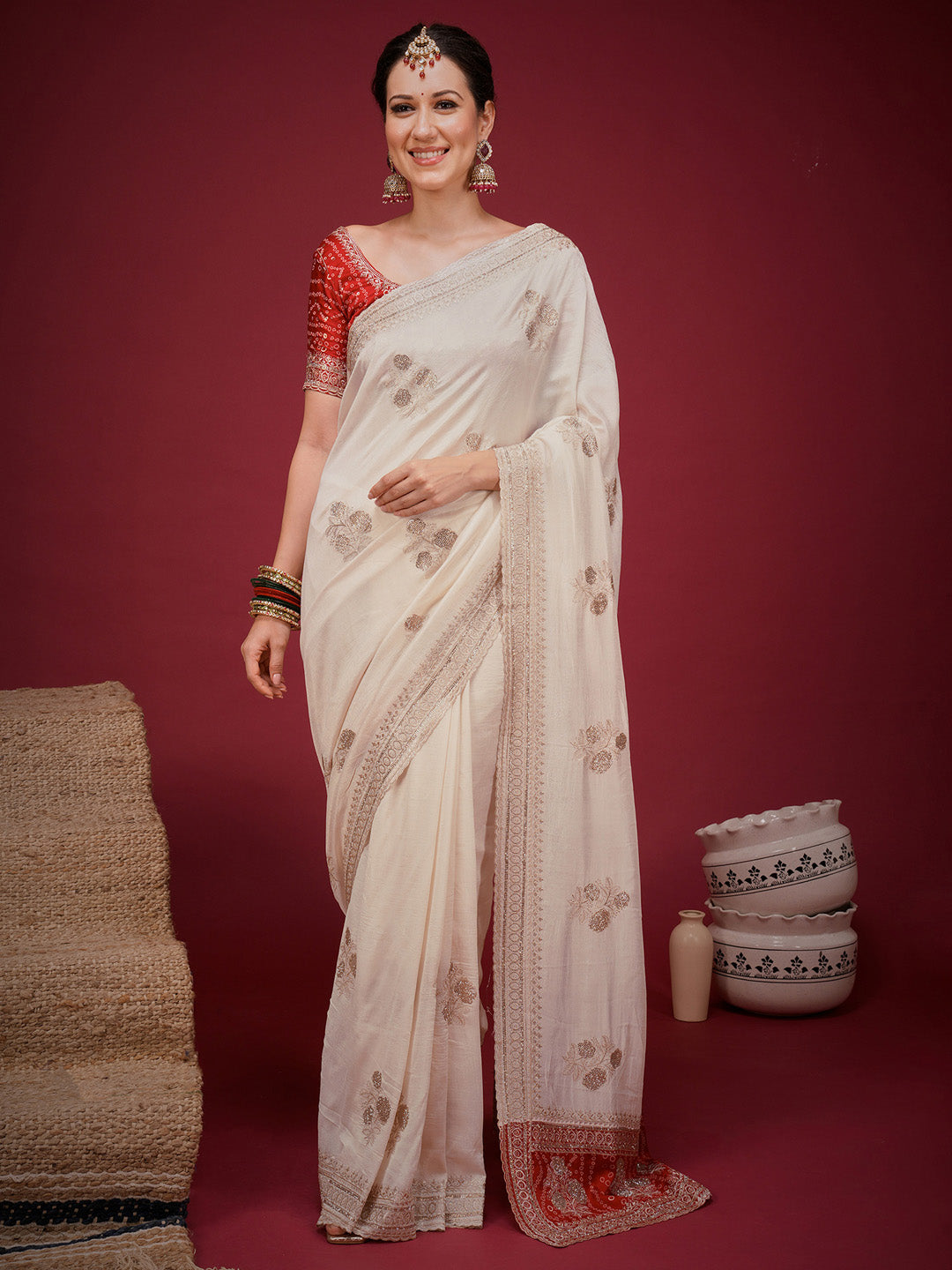 bandhani type saree collecton
trending saree collection
best saree to wear