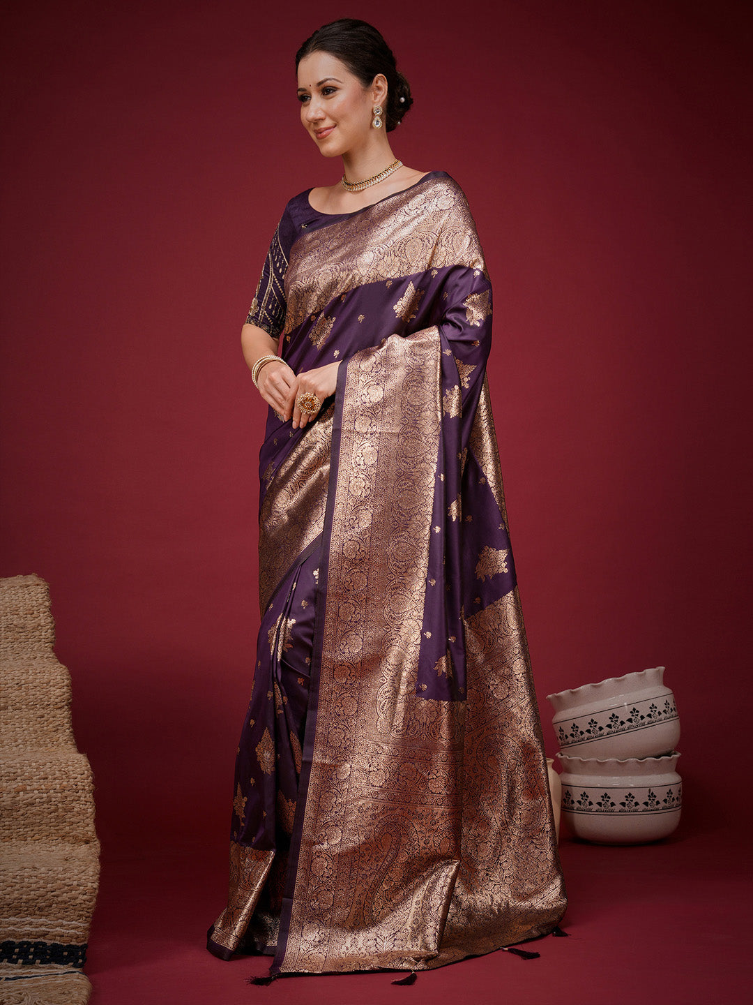 reception wear saree 
trending saree collection