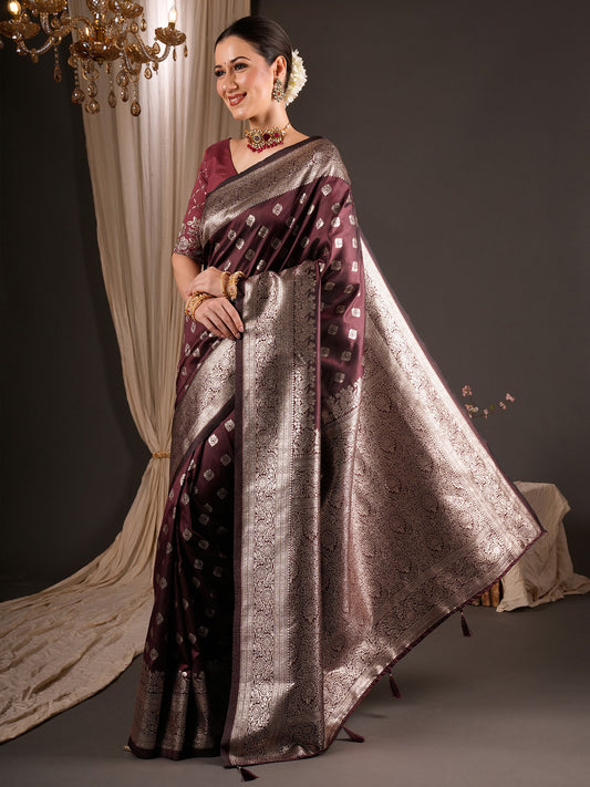 silk blend saree
maroon colour saree
