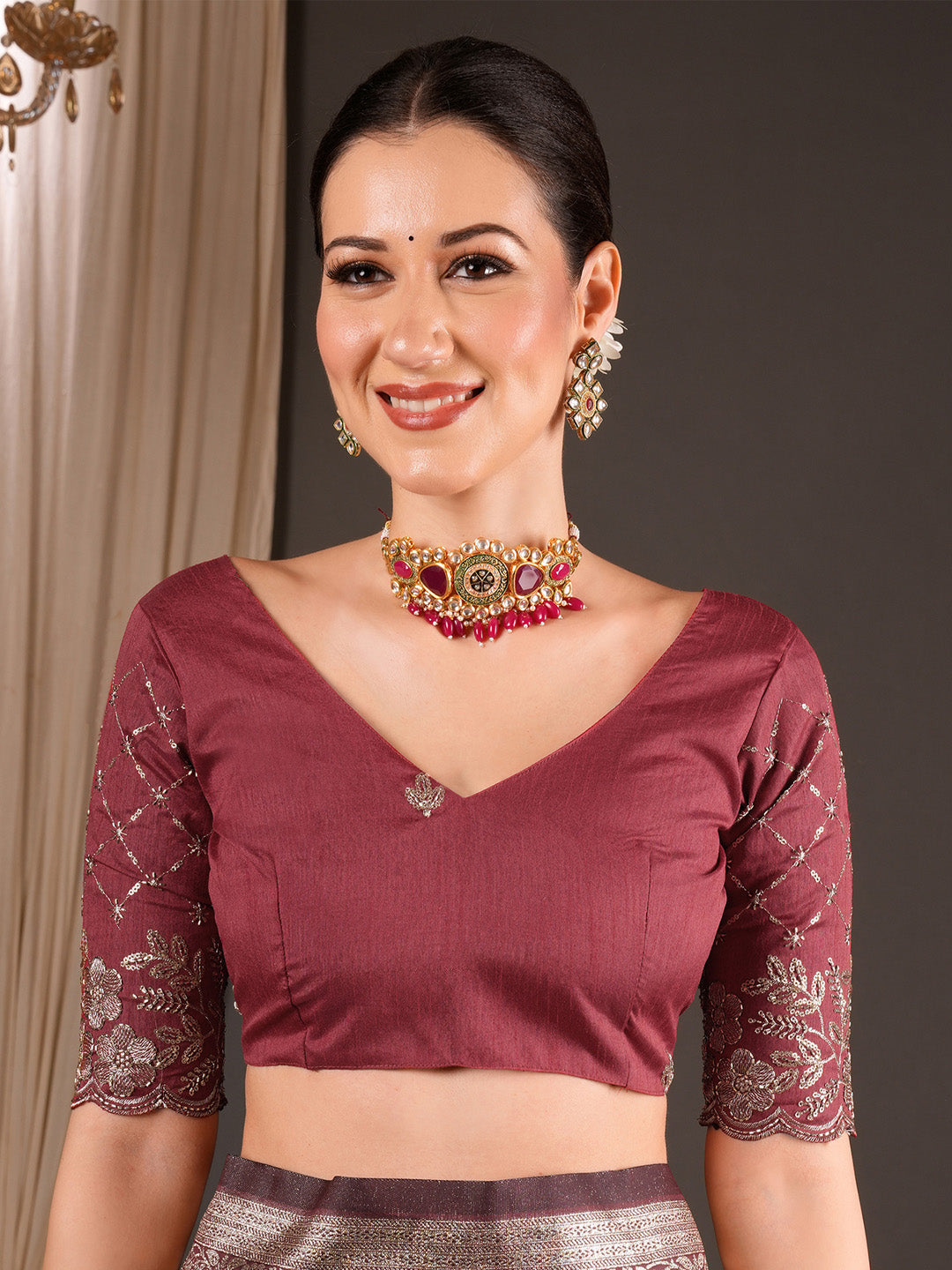 embroidered saree collection

