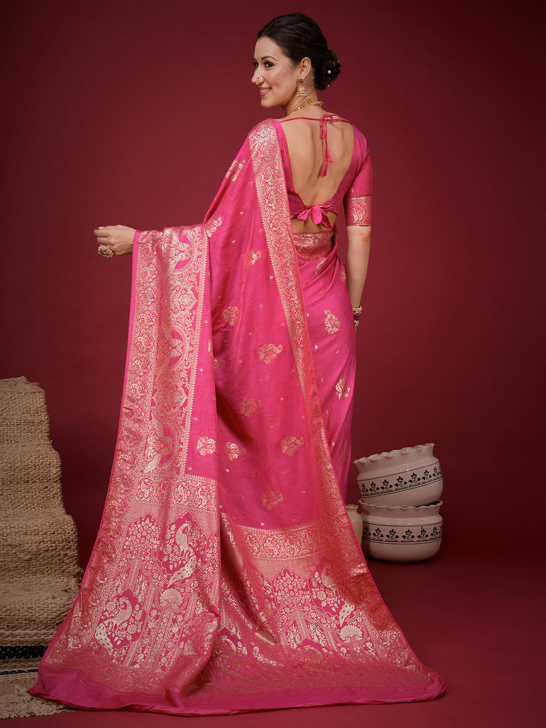 peacock design sarees 