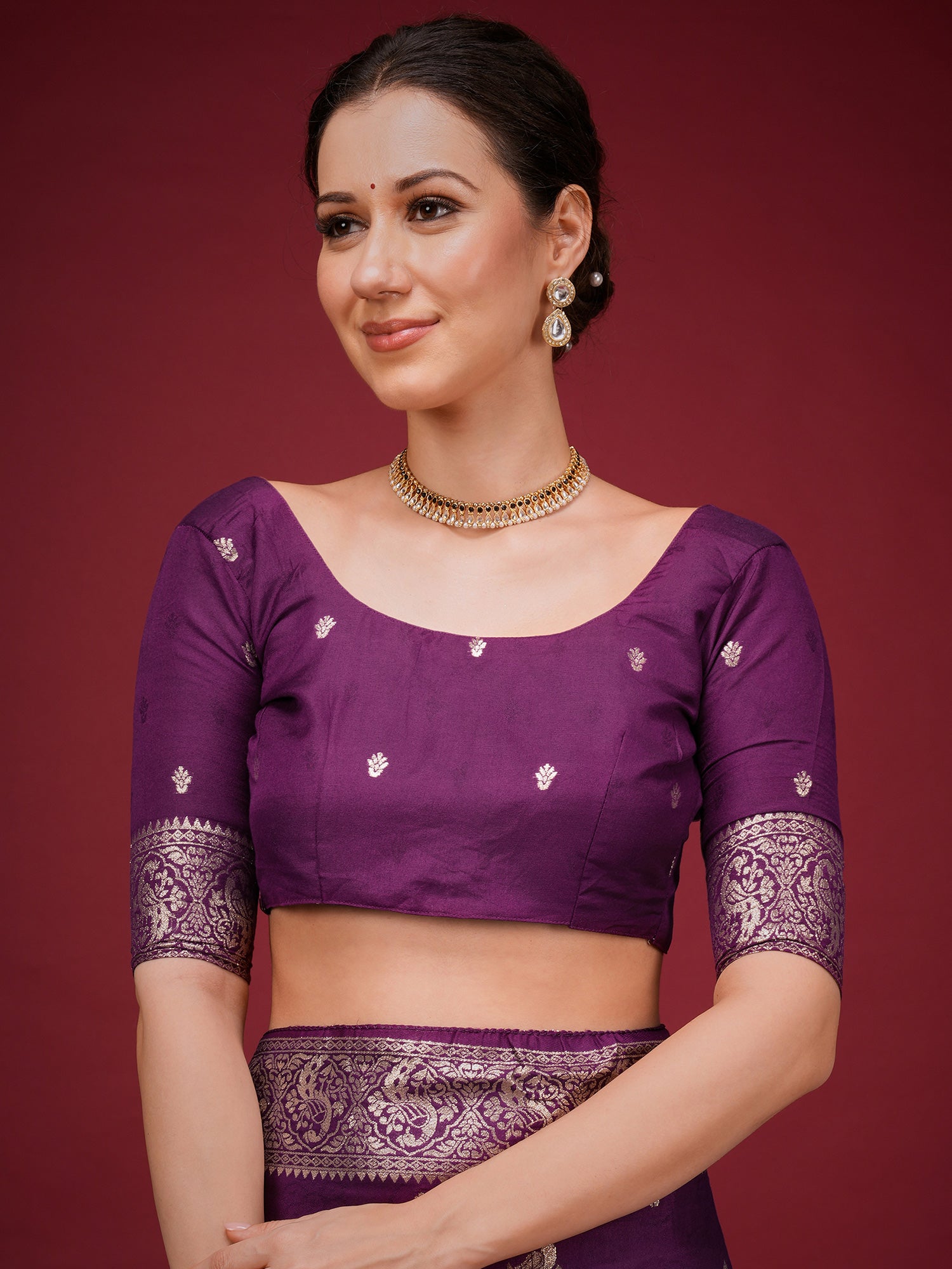 best designer banarasi type saree