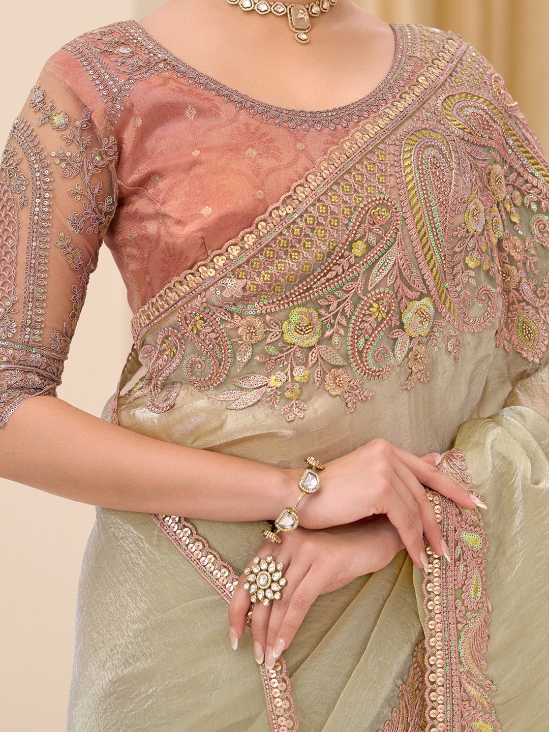 best saree for farewell party