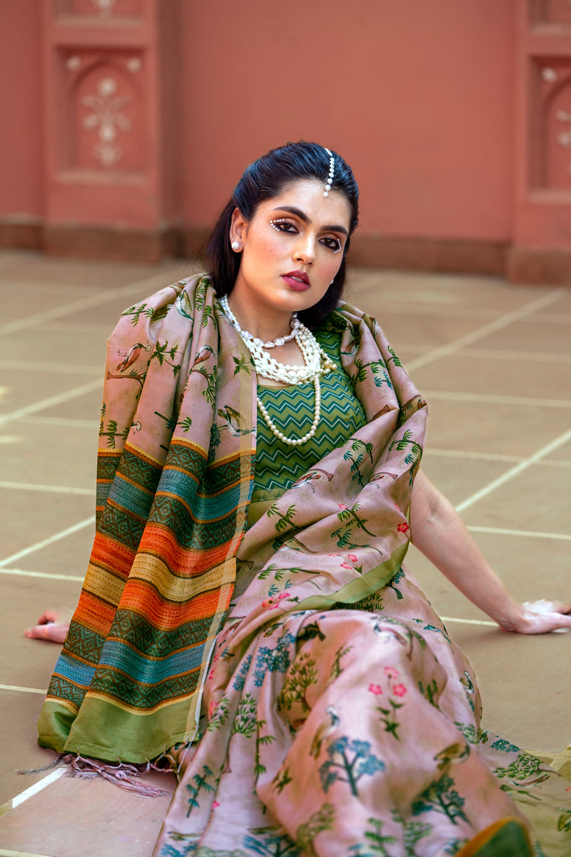 Rajwadi Gruham Saree