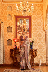 Splendid Morpankh Saree