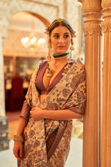 Splendid Morpankh Saree