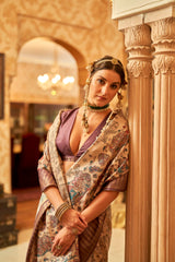 Splendid Morpankh Saree