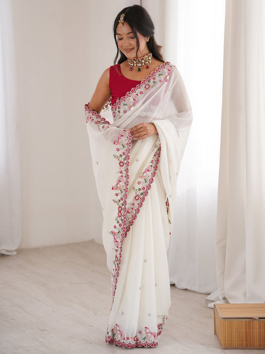 best saree for farewell party