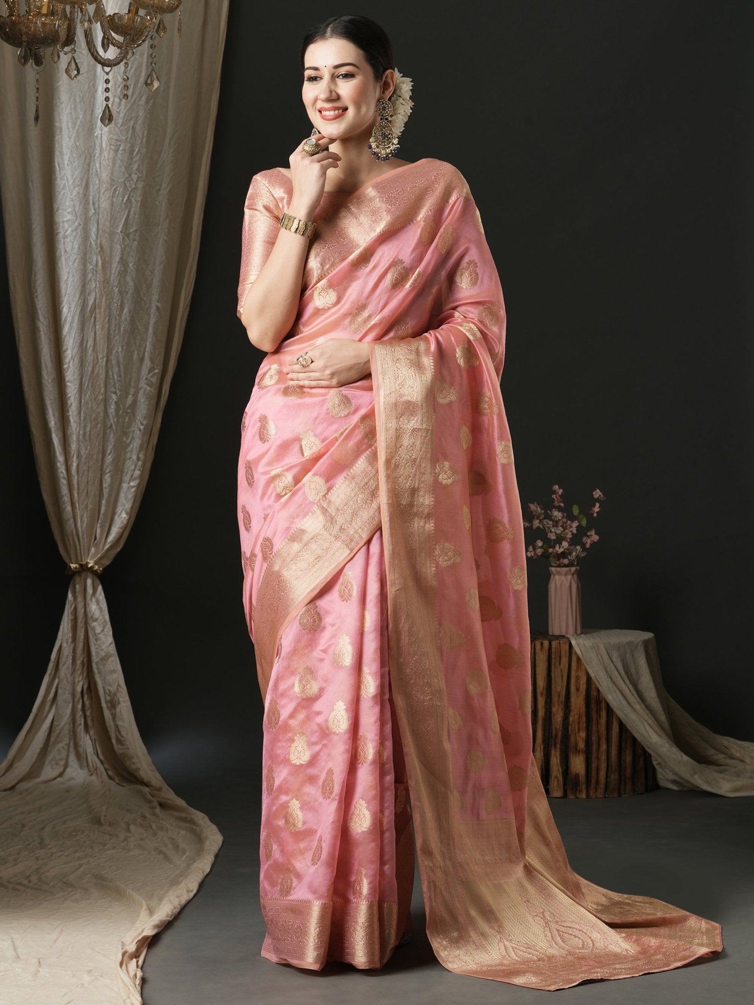 Banarasi Organza Saree - Ressa
