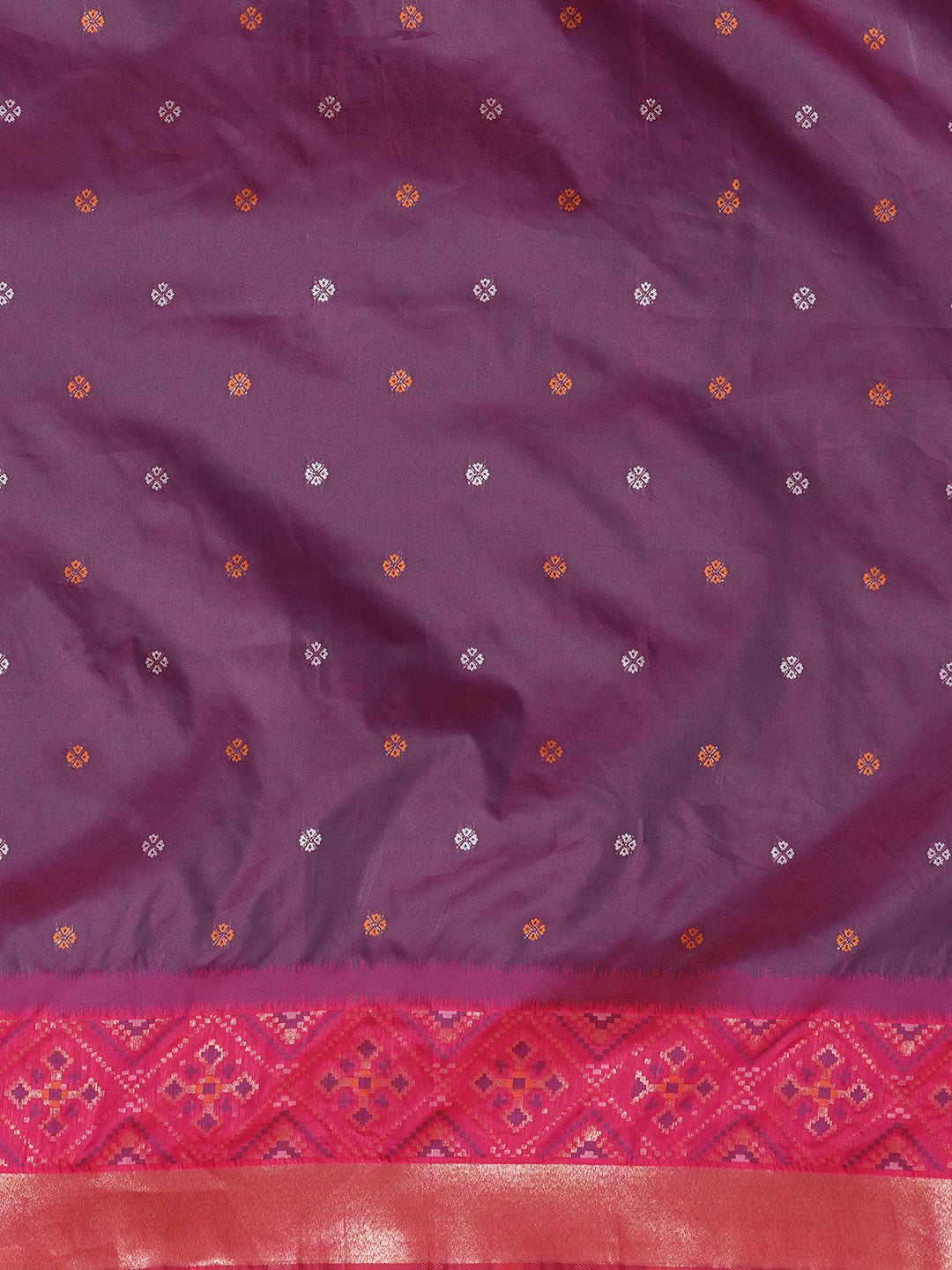 Banarasi Silk Saree with Patola Border - Ressa