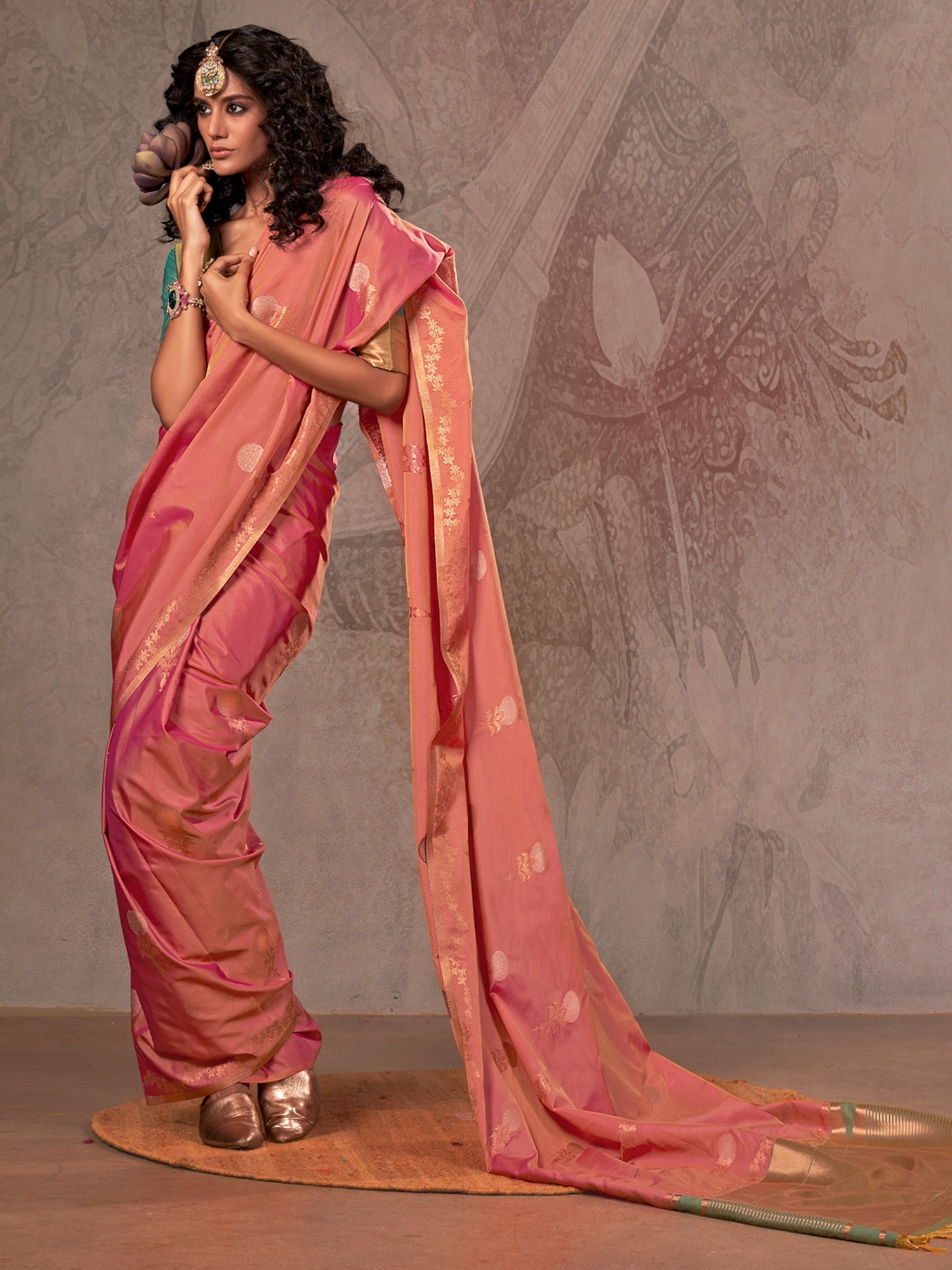 Banarasi Silk Zari Weaving saree - Ressa