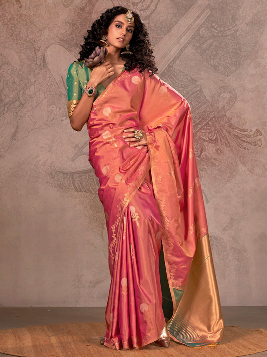Banarasi Silk Zari Weaving saree - Ressa