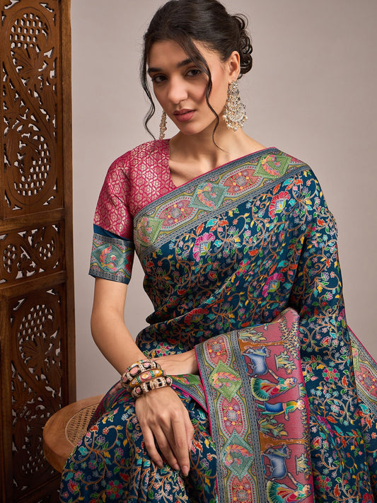 Banarasi Viscose Rayon Saree - Ressa