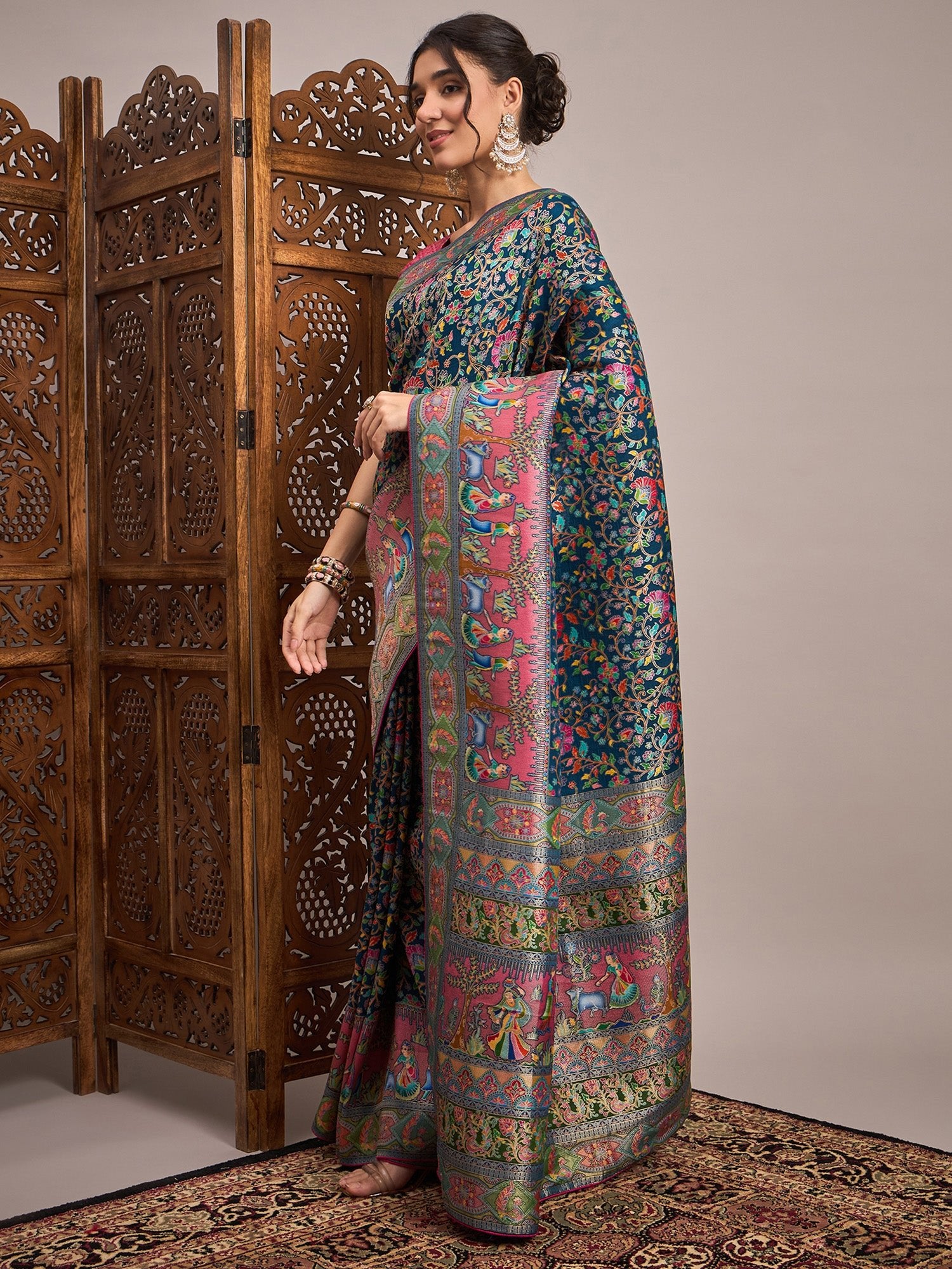Banarasi Viscose Rayon Saree - Ressa