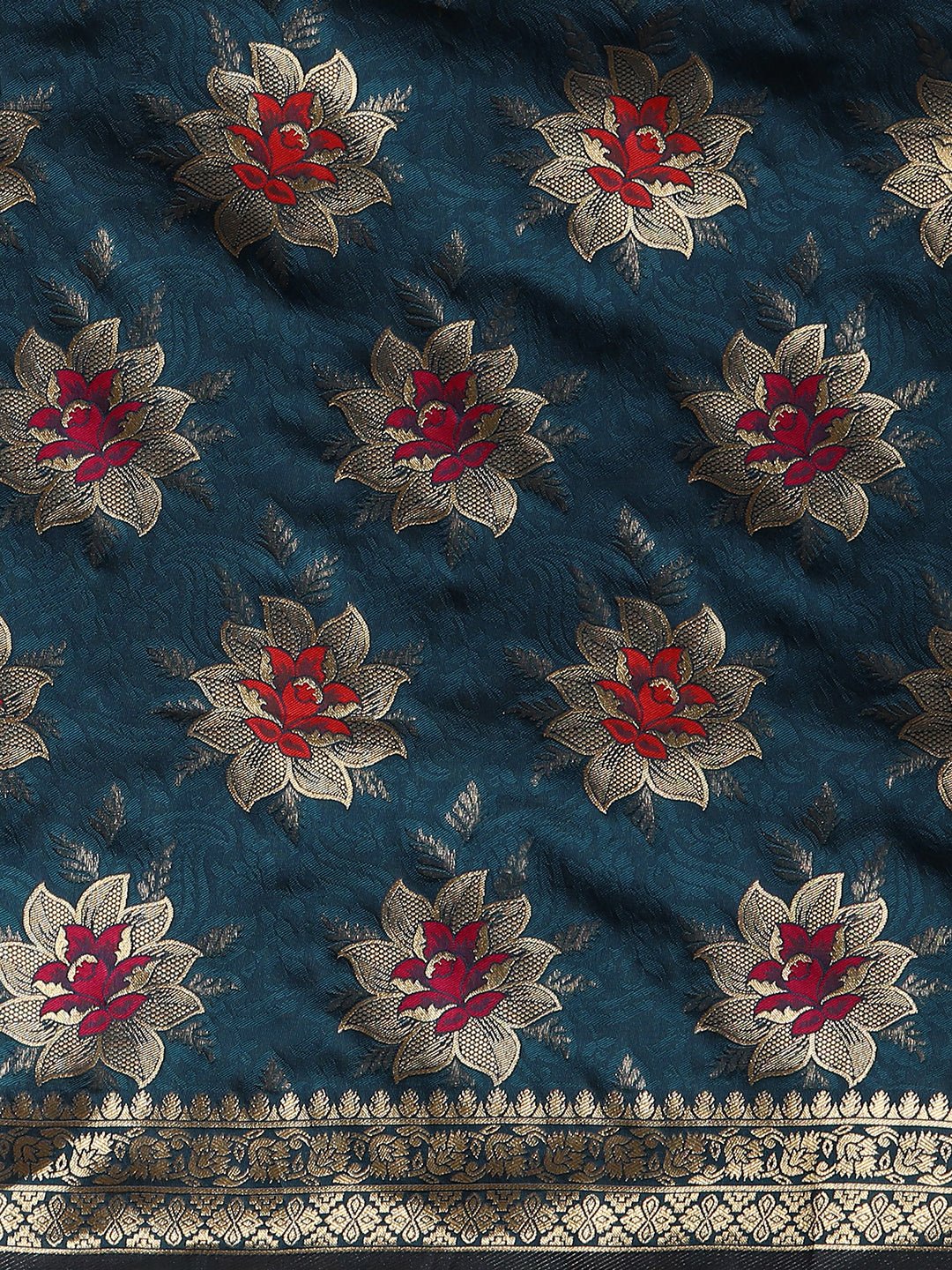 Banarasi Woven Silk Blend Saree - Ressa