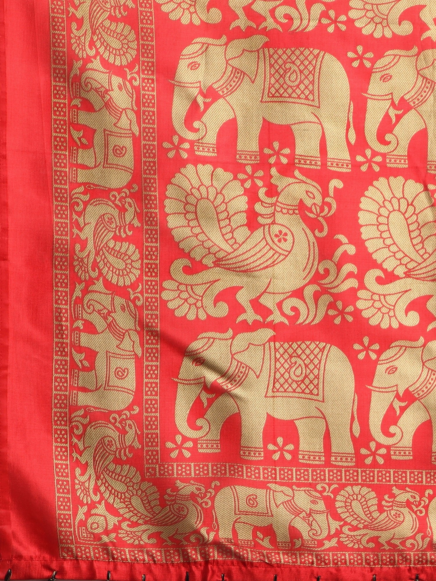 Black Woven Banarasi Silk Saree - Ressa
