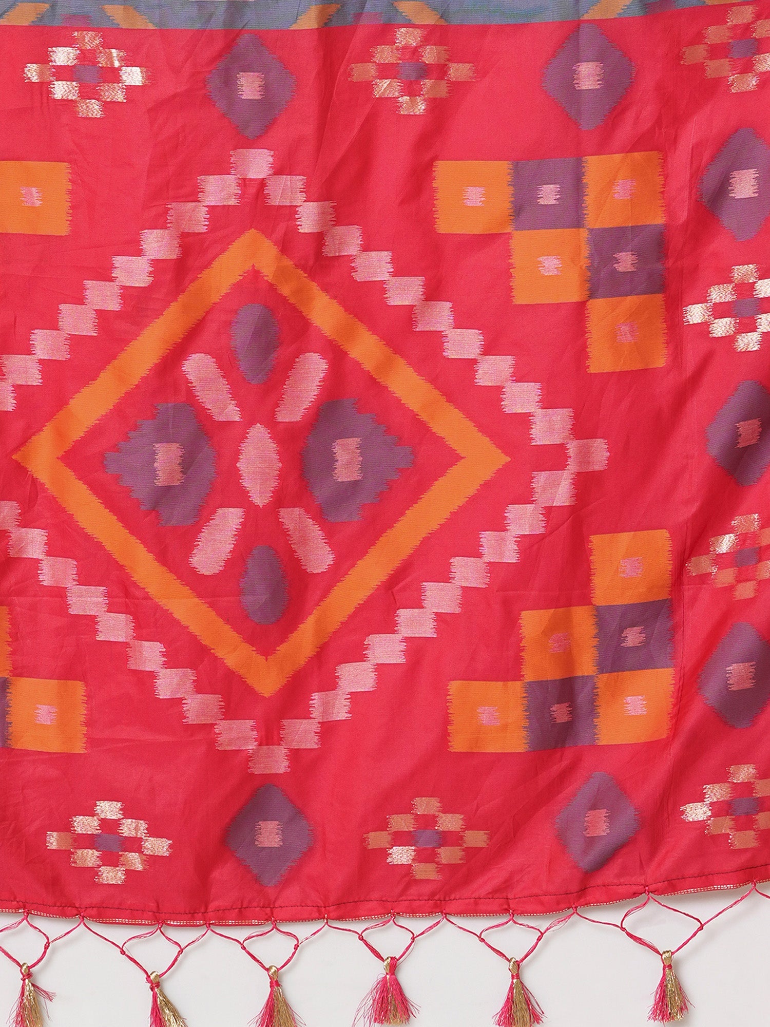 Blue Silk Blend Banarsi Silk Saree - Ressa
