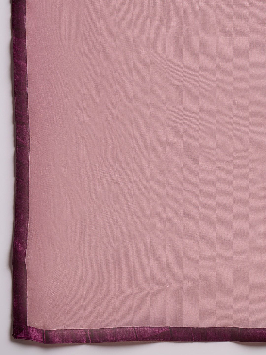 Burgandy Supernet Saree with Gold Zari - Ressa