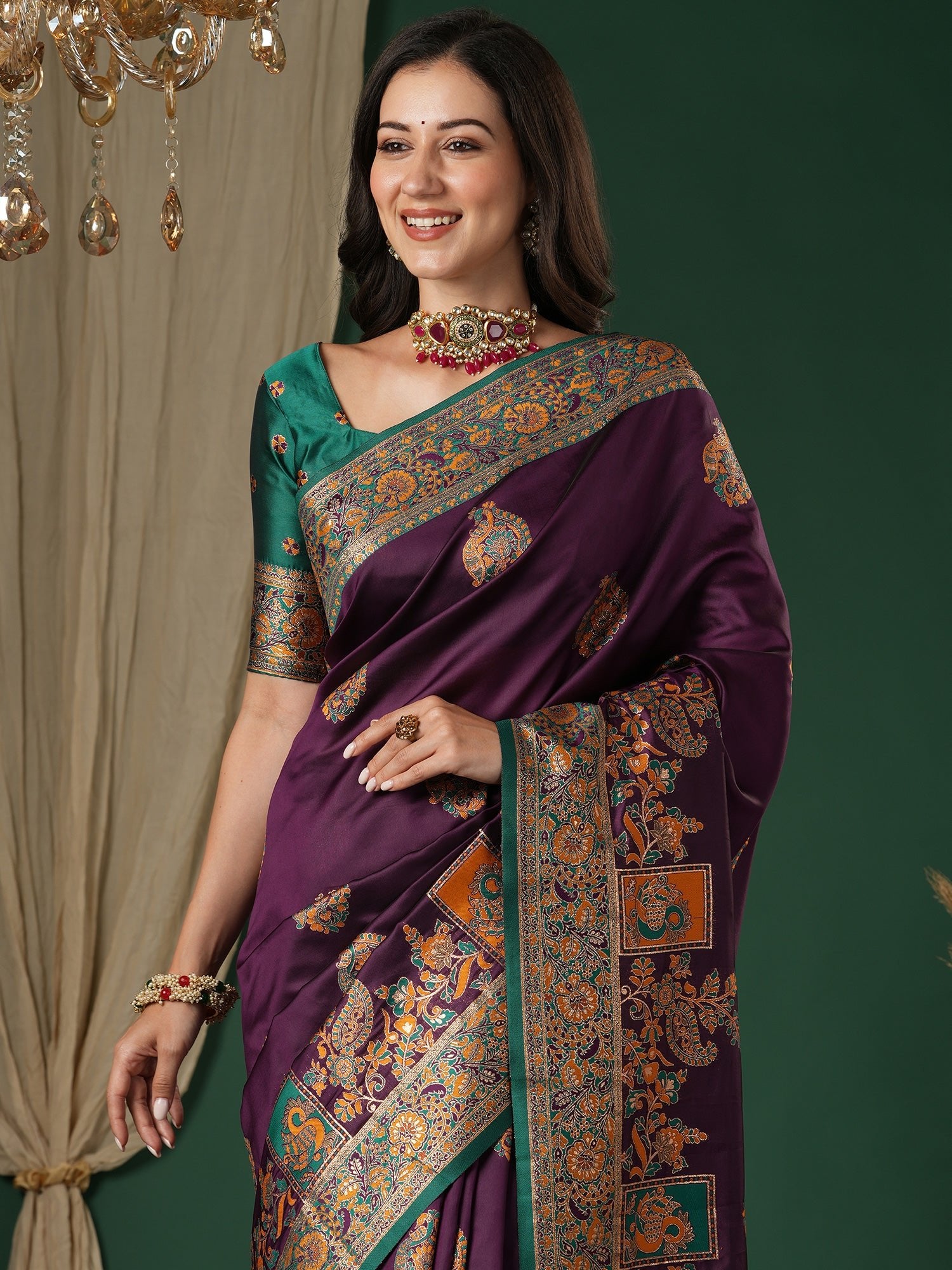 Dola Silk : Patola Print Saree - Ressa