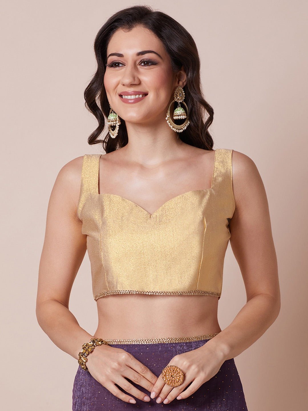 Dusty Purple Chiffon Saree - Ressa