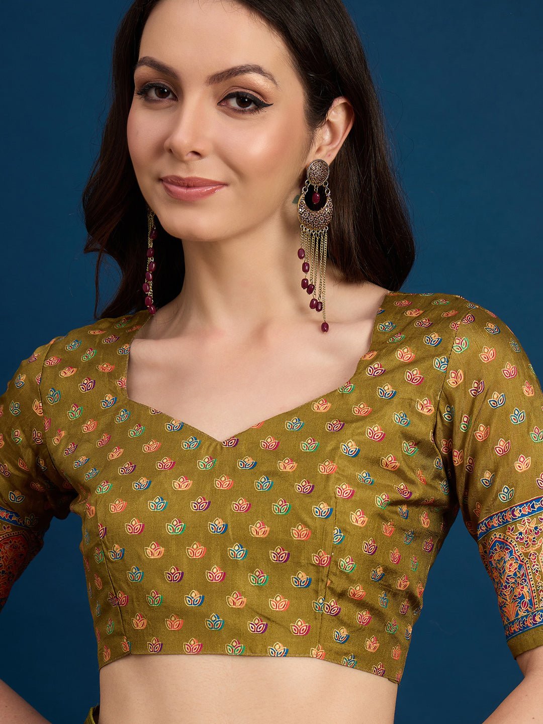 Ethnic Motifs Banarasi Saree - Ressa