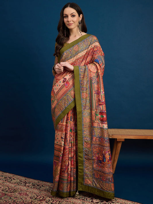 Ethnic Motifs Banarasi Saree - Ressa