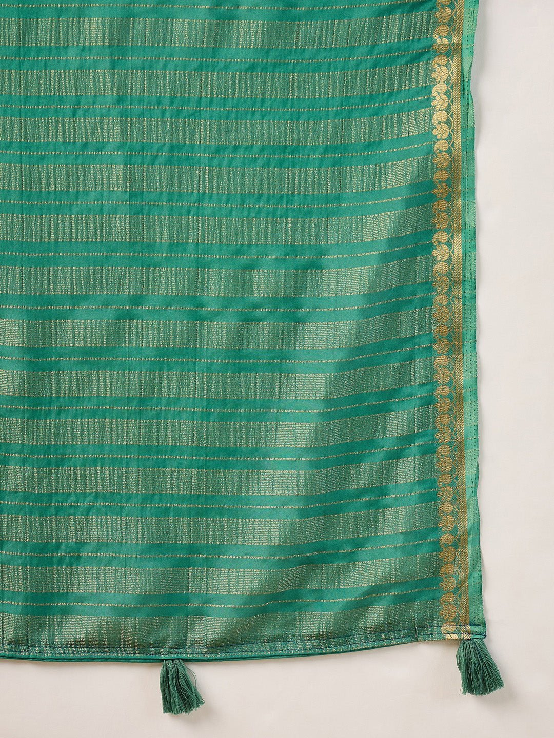 Green Mysore Silk Pattern Saree - Ressa