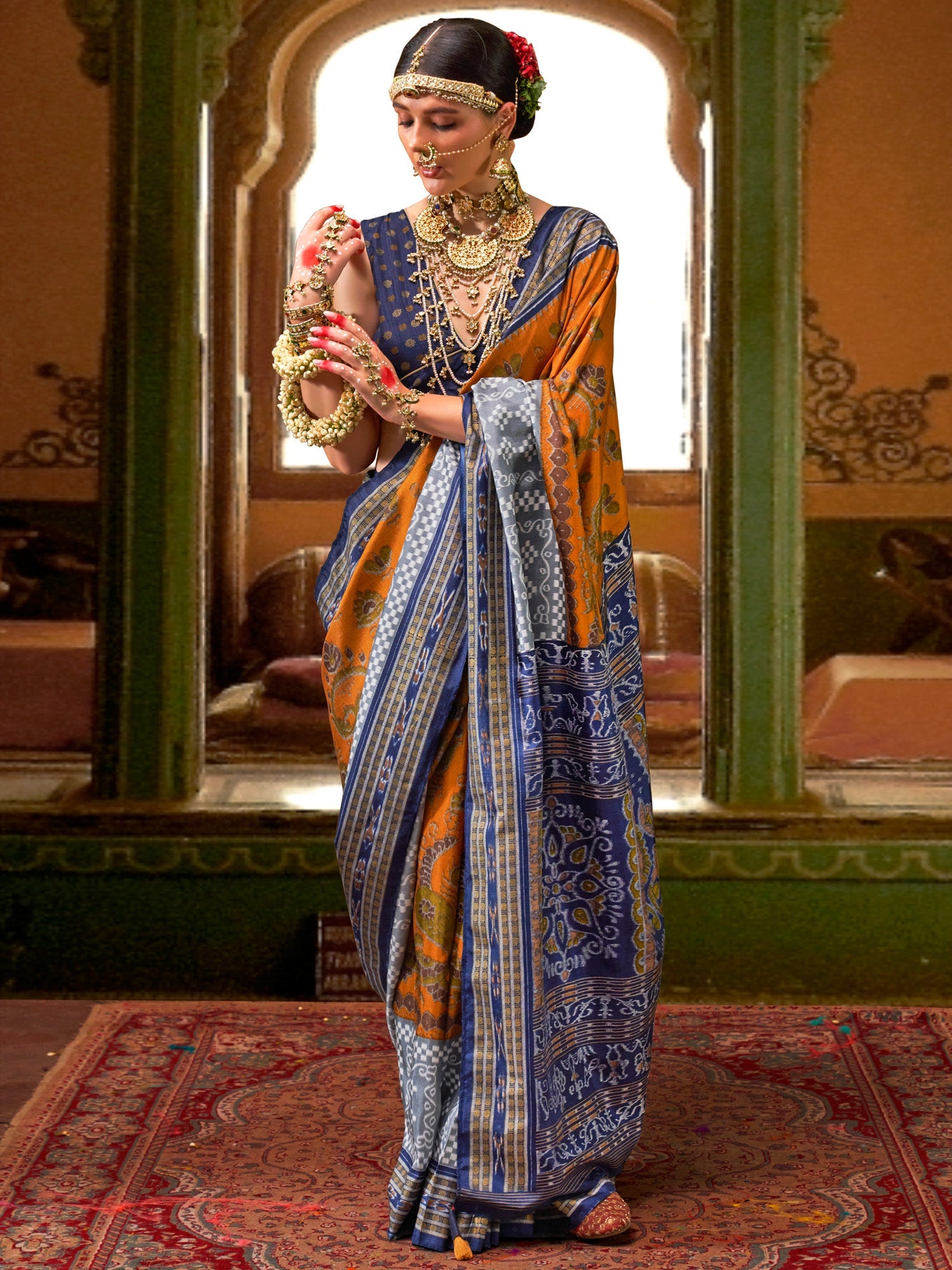 Handloom Patola Silk Saree - Ressa