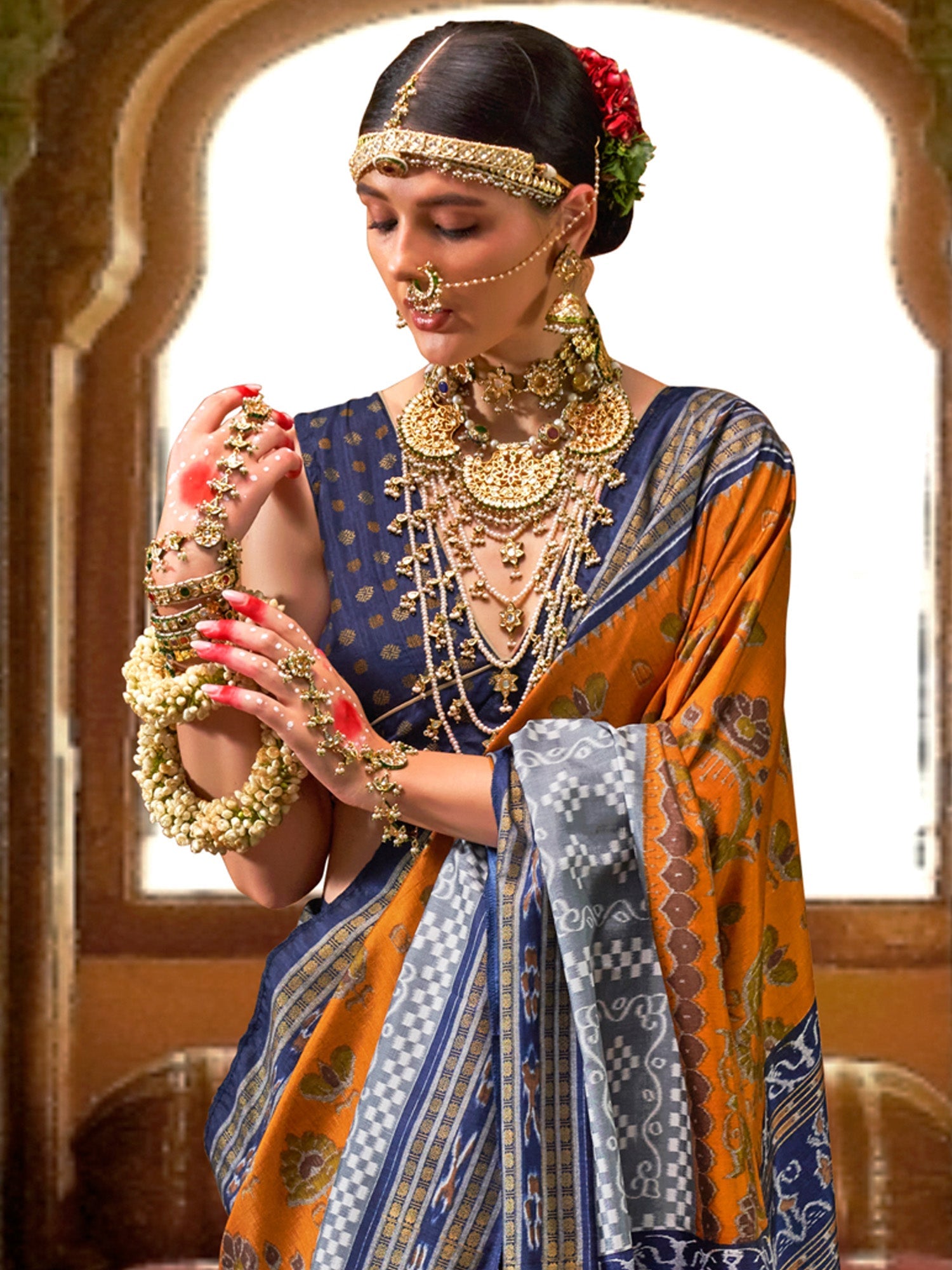 Handloom Patola Silk Saree - Ressa