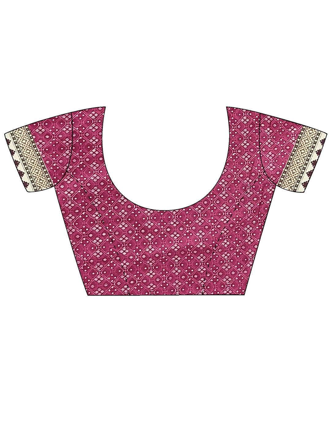 Heritage Pink Patola Silk Saree - Ressa