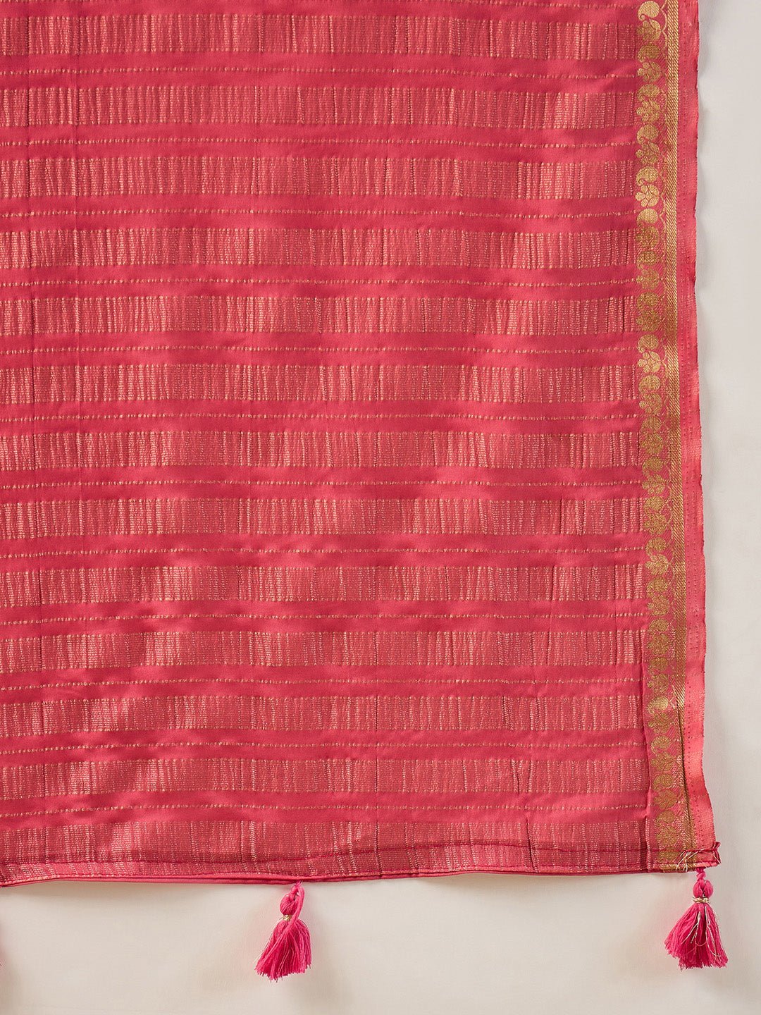 Pink Mysore Silk Saree - Ressa