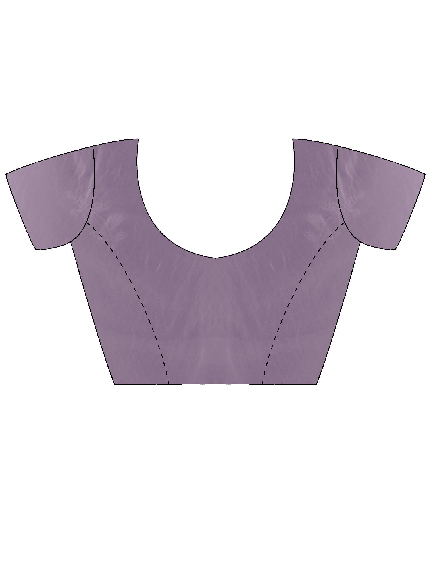Lavender Metallic Tissue Silk Saree - Ressa