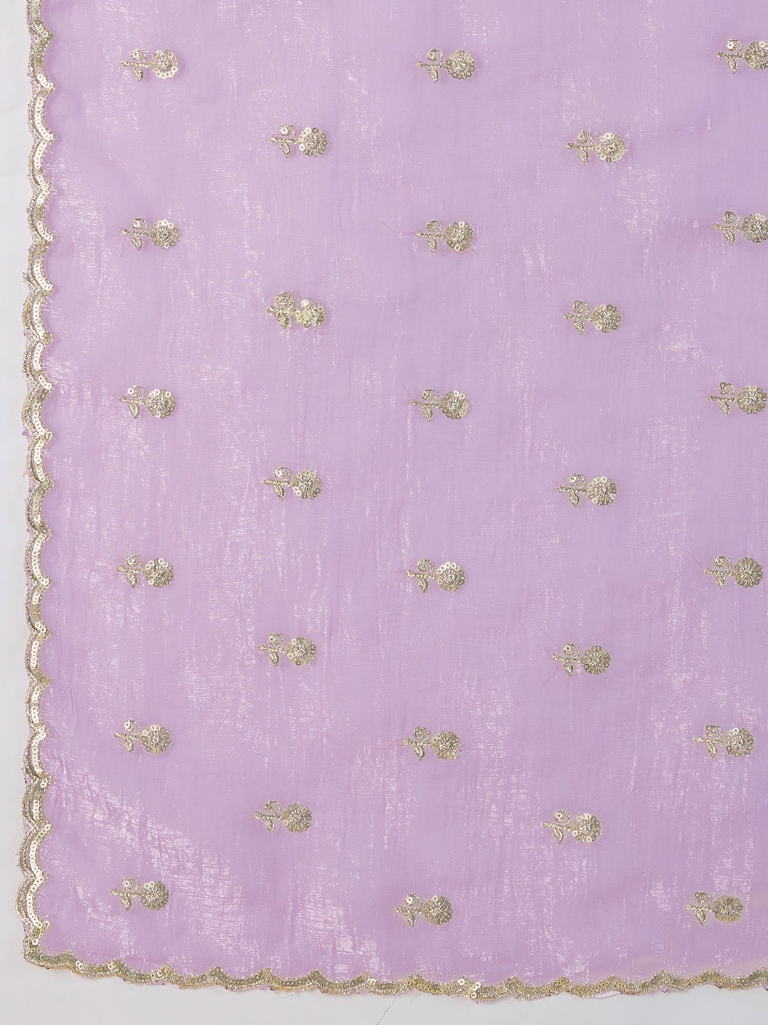 Lavender Tissue Silk Saree - Ressa