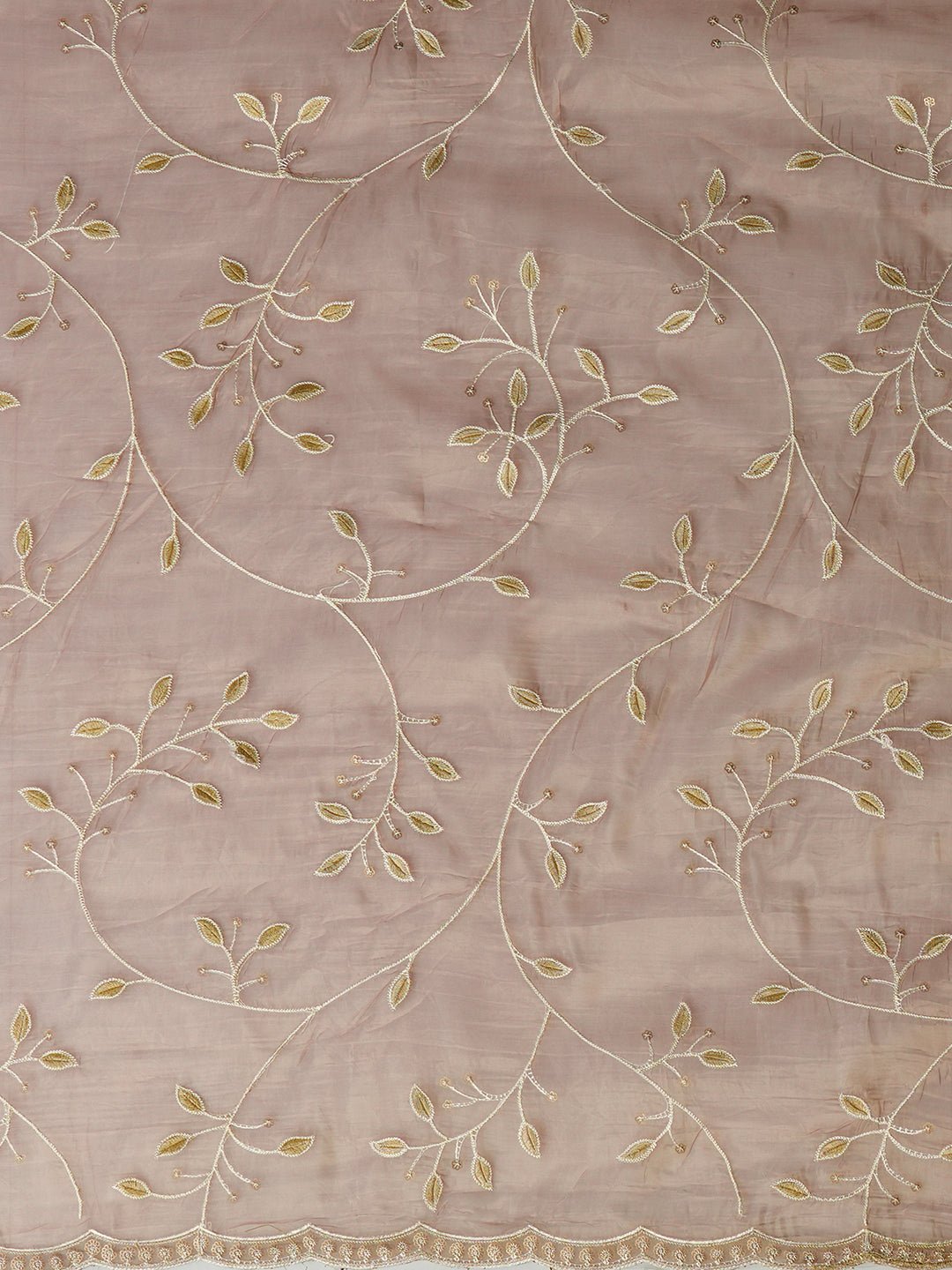 Metalic Grey Tissue Modern Saree - Ressa
