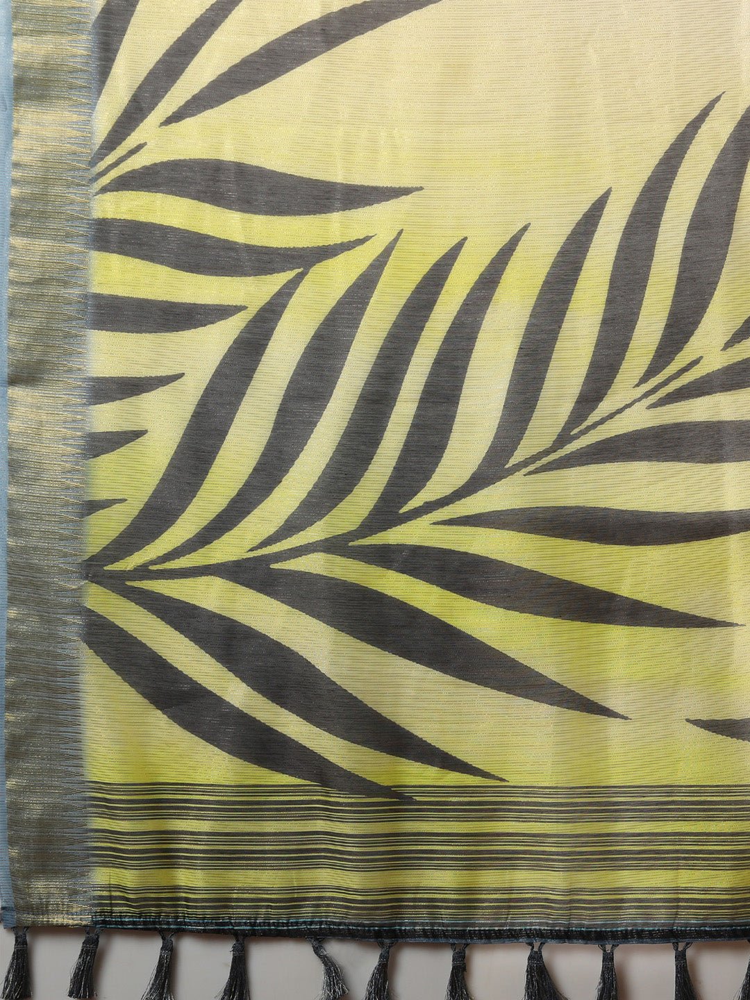 Multicolour Ombre Organza Saree - Ressa